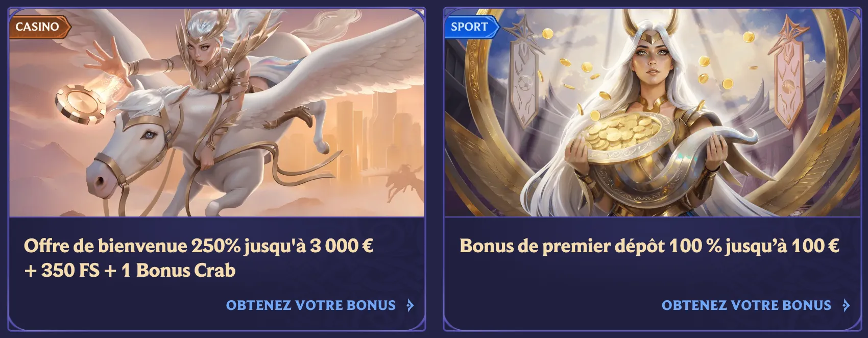 Bonus et Divaspin Casino